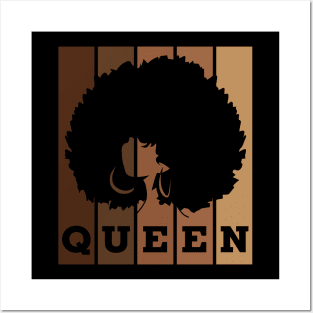 Black Queen Black Lives Matter Melanin Posters and Art